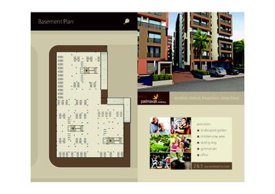 Image of 1170 Sq.ft 2 BHK Apartment / Flat for sale in Padmavati Residency, Shilaj, Ahmedabad for Rs. 6400000