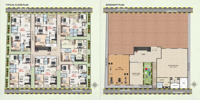 Image of 1310 Sq.ft 3 BHK Apartment / Flat for sale in V5 Paradise, RR Nagar, Bengaluru for Rs. 8900000