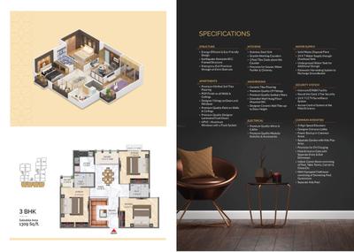 Image of 947 Sq.ft 2 BHK Apartment / Flat for sale in Elite, Bhankrota, Jaipur for Rs. 4500000