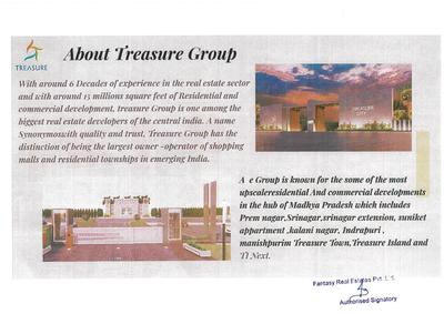 Image of 1500 Sq.ft Residential Plot / Land for sale in Fantasy Treasure Park, Ringnodiya, Indore for Rs. 8400000