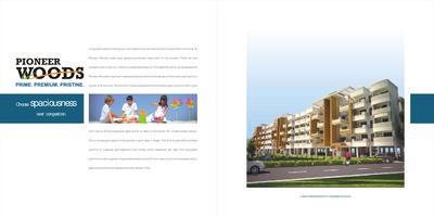 Image of 1200 Sq.ft 3 BHK Apartment / Flat for sale in Pioneer Woods, Wanadongri, Nagpur for Rs. 4500000