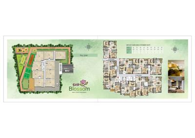 Image of 1050 Sq.ft 2 BHK Apartment / Flat for sale in SVP Blossom, Kadugodi, Bengaluru for Rs. 7500000