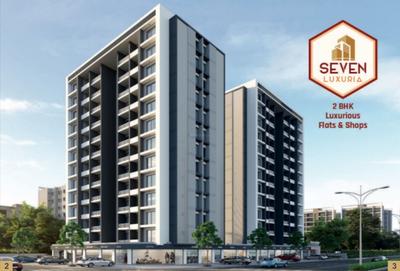 Image of 559 Sq.ft 2 BHK Apartment / Flat for sale in Shayona Seven Luxuria, Dindoli, Surat for Rs. 3800000
