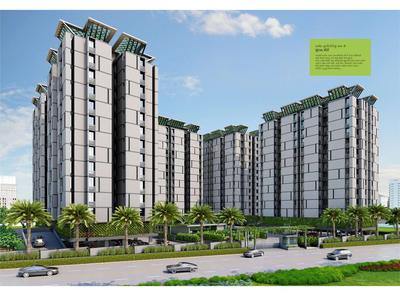 Image of 750 Sq.ft 2 BHK Apartment / Flat for sale in Aadesh Sundaram City Phase 3, Madhapar, Rajkot for Rs. 3200000