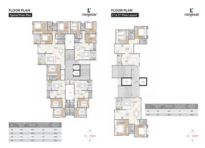 Image of 1222 Sq.ft 2 BHK Apartment / Flat for sale in Ranjekar Tirth, Kothrud, Pune for Rs. 19200000