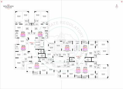 Image of 1854 Sq.ft 3 BHK Apartment / Flat for sale in Nishiv Avinya One, Vaishno Devi Circle, Ahmedabad for Rs. 6662000
