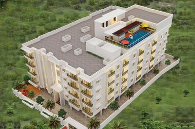 Image of 1081 Sq.ft 2 BHK Apartment / Flat for sale in Pacific Legacy, Bilekahalli, Bengaluru for Rs. 11000020
