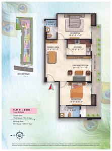 Image of 1093 Sq.ft 2 BHK Apartment / Flat for sale in Shreekrishna Nilayam, Lowther Road, Allahabad for Rs. 14209000