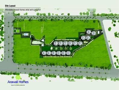 Image of 800 Sq.ft 3 BHK Apartment / Flat for sale in GLS Arawali Homes 2, Sector 4, Sohna for Rs. 6600000