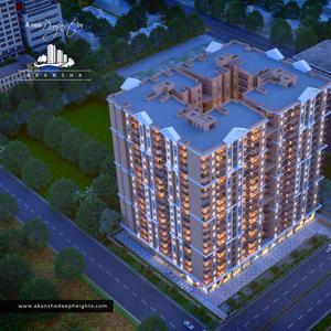Image of 600 Sq.ft 2 BHK Apartment / Flat for sale in Akansha Deep Homes, Swami Vivekananda Nagar, Kota for Rs. 3150000