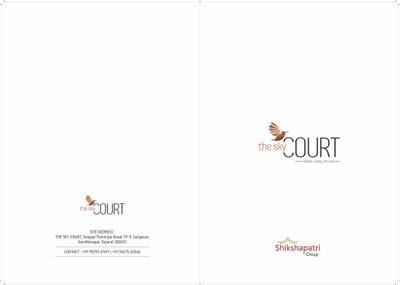 Image of 1395 Sq.ft 2 BHK Apartment / Flat for sale in Shikshapatri The Sky Court, Sargasan, Gandhinagar for Rs. 6700000