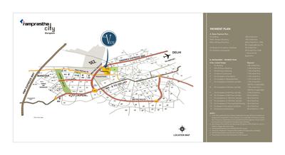 Image of 1485 Sq.ft 3 BHK Apartment / Flat for sale in Ramprastha The View, Sector 37D, Gurgaon for Rs. 14200000