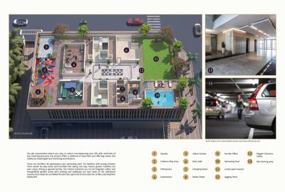 Image of 1200 Sq.ft 2 BHK Apartment / Flat for sale in Damodarpriya, Kharghar, Navi Mumbai for Rs. 17000000