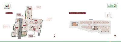 Image of 930 Sq.ft 2 BHK Apartment / Flat for sale in Isha Uni5, Nedumgundram, Chennai for Rs. 6720000