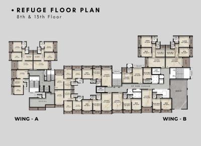 Image of 910 Sq.ft 2 BHK Apartment / Flat for sale in AB Aleen Heights, Nalasopara West, Nala Sopara for Rs. 5200000