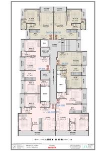 Image of 650 Sq.ft 1 BHK Apartment / Flat for sale in Dharti Krishna, Pushpak Nagar, Navi Mumbai for Rs. 4620000