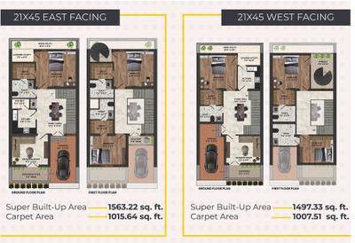 Image of 558 Sq.ft 2 BHK Apartment / Flat for sale in Dharti Angan Phase II, Meera Nagar, Jodhpur for Rs. 2451000