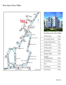 Image of 1065 Sq.ft 3 BHK Apartment / Flat for sale in Prince Village Phase 1, Tondiarpet, Chennai for Rs. 10000000