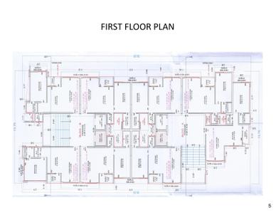 Image of 791 Sq.ft 1 BHK Apartment / Flat for sale in Shiv Sai Siddhi, Sima Nagar, Surat for Rs. 2800000