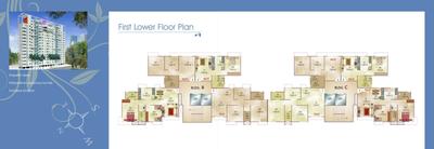 Image of 703 Sq.ft 1 BHK Apartment / Flat for sale in Haware Estate, Kasarvadavali, Thane for Rs. 5400000