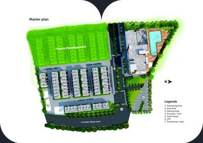 Image of 1200 Sq.ft 2 BHK Duplex for sale in VBHC 47 Rowland Park, Nandore, Mumbai for Rs. 6500000