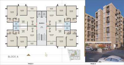 Image of 1440 Sq.ft 3 BHK Apartment / Flat for sale in Saral Residency, Gota, Ahmedabad for Rs. 8800000