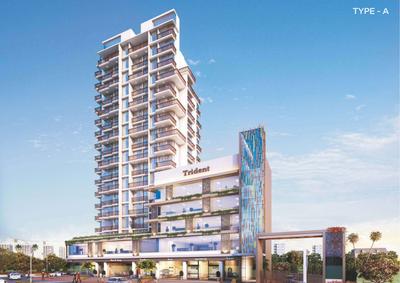 Image of 895 Sq.ft 2 BHK Apartment / Flat for sale in Shri Krishna Trident Towers, Badlapur East, Badlapur for Rs. 4500000