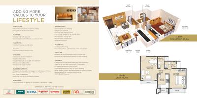 Image of 650 Sq.ft 1 BHK Apartment / Flat for sale in Aarsh Cascade Avenue Bellagio, Kasarvadavali, Thane for Rs. 5000000