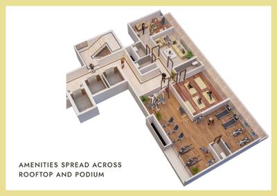Image of 1687 Sq.ft 3 BHK Apartment / Flat for sale in Aarav Omkar Regency, Nerul, Navi Mumbai for Rs. 29000000