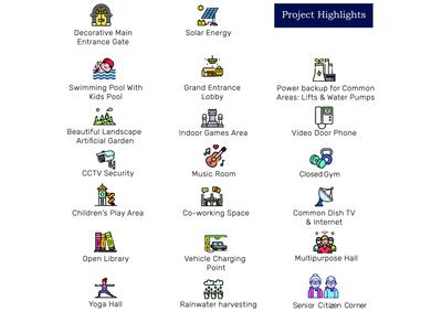 Image of 1608 Sq.ft 3 BHK Apartment / Flat for sale in Suman Kunj, Baner, Pune for Rs. 21093378