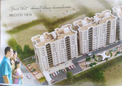Image of 600 Sq.ft 2 BHK Apartment / Flat for sale in HBA Park, Bhilgaon, Nagpur for Rs. 4000000
