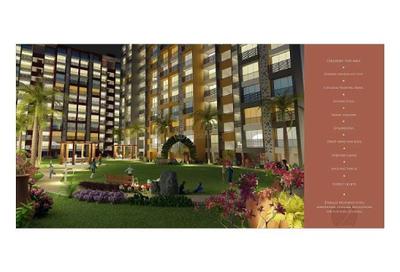 Image of 1215 Sq.ft 2 BHK Apartment / Flat for sale in Dharmadev Swaminarayan Park 2, Vishala, Ahmedabad for Rs. 5400000