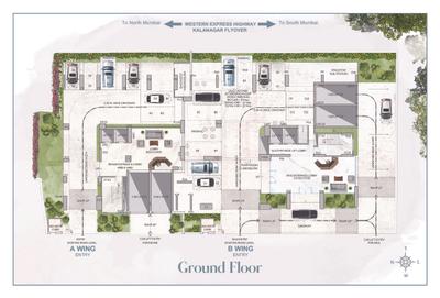 Image of 863 Sq.ft 2 BHK Apartment / Flat for sale in Tristar Bc Corp Arista, Bandra East, Mumbai for Rs. 30000000