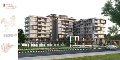 Image of 1175 Sq.ft 3 BHK Apartment / Flat for sale in Wind Chimes, Daldal Seoni, Raipur for Rs. 4500000
