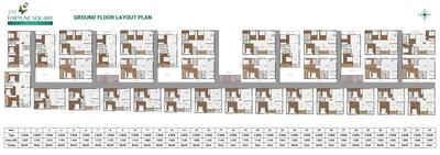 Image of 1335 Sq.ft 2 BHK Apartment / Flat for sale in Jai Fortune Square, K R Puram, Bengaluru for Rs. 12500000