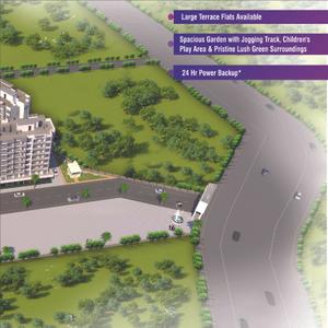 Image of 1300 Sq.ft 2 BHK Apartment / Flat for sale in Rajeshwar Dayaram Residency, Palghar, Mumbai for Rs. 6000000