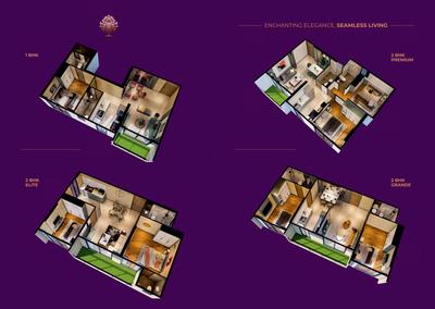 Image of 748 Sq.ft 2 BHK Apartment / Flat for sale in Raghav Parijat, Kurla East, Mumbai for Rs. 14100000