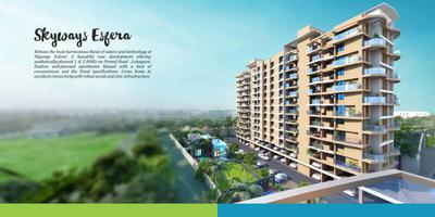 Image of 1050 Sq.ft 2 BHK Apartment / Flat for sale in Skyways Esfera C Wing, Lohegaon, Pune for Rs. 7500000