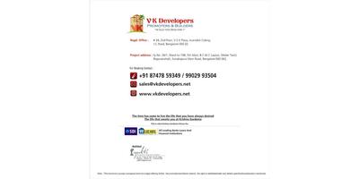V K Krishna Gardenia Brochure 10