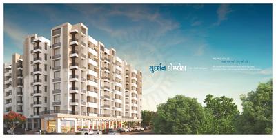 Image of 980 Sq.ft 2 BHK Apartment / Flat for sale in S C Sudarshan Complex, Chanakyapuri, Ahmedabad for Rs. 5100000