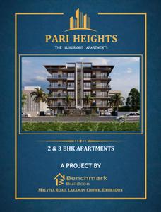 Image of 1305 Sq.ft 2 BHK Apartment / Flat for sale in Pari Heights, Laxman Chowk, Dehradun for Rs. 9787500