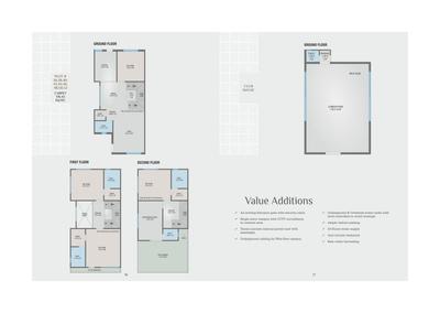 Image of 2200 Sq.ft 4 BHK Villa for sale in Shree Swarnim Space, Kalali, Vadodara for Rs. 14100000
