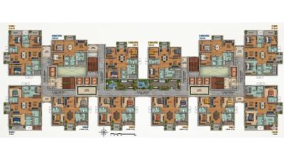 Image of 1400 Sq.ft 3 BHK Apartment / Flat for sale in Aspire Aarna, Mallampet, Sangareddy for Rs. 7500000