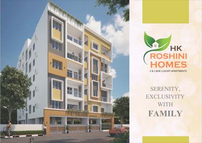 Image of 1333 Sq.ft 3 BHK Apartment / Flat for sale in HK Roshini Homes, Horamavu, Bengaluru for Rs. 8453000