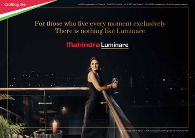 Image of 2300 Sq.ft 3 BHK Apartment / Flat for sale in Mahindra Luminare Phase 3 Tower B, Sector 59, Gurgaon for Rs. 80000000