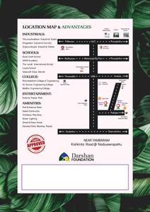 Image of 900 Sq.ft Residential Plot / Land for sale in Darshan Garden, Tambaram, Chennai for Rs. 1665000