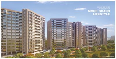 Image of 900 Sq.ft 2 BHK Apartment / Flat for sale in Krisna Nirmaan Amorapolis B Wing, Dhanori, Pune for Rs. 7300000