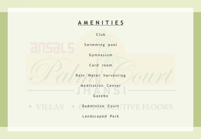 Image of 1200 Sq.ft 2 BHK Apartment / Flat for sale in Ansal Palm Court, Bajrang Colony, Jhansi for Rs. 3600000