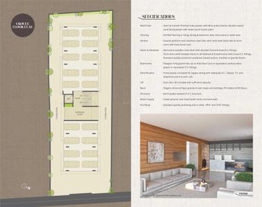 Image of 1570 Sq.ft 3 BHK Apartment / Flat for sale in Viva Elegance, Shela, Ahmedabad for Rs. 7500000