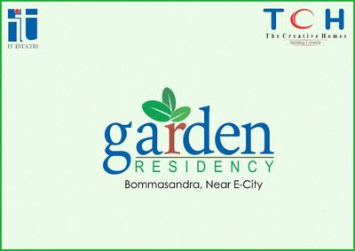 Image of 1089 Sq.ft 2 BHK Apartment / Flat for sale in TCH Garden Residency, Bommasandra, Bengaluru for Rs. 4500000
